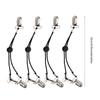 Multifunction Adjustable Bed Sheet Clips Fasteners Suspender Clip On Holders Grippers Straps(Black )