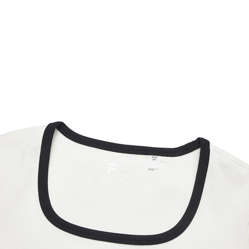 New FILA ORIGINALE T Shirt Women's Cloud White F11W529124F-WT