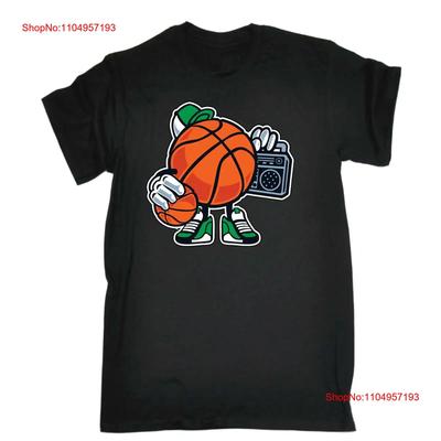 Basketball de rue Dessin animé Rétro Hommes T-shirt drôle vintage Lavé graphique Haut Pour un usage quotidien Légèrement mode Élégant Doux