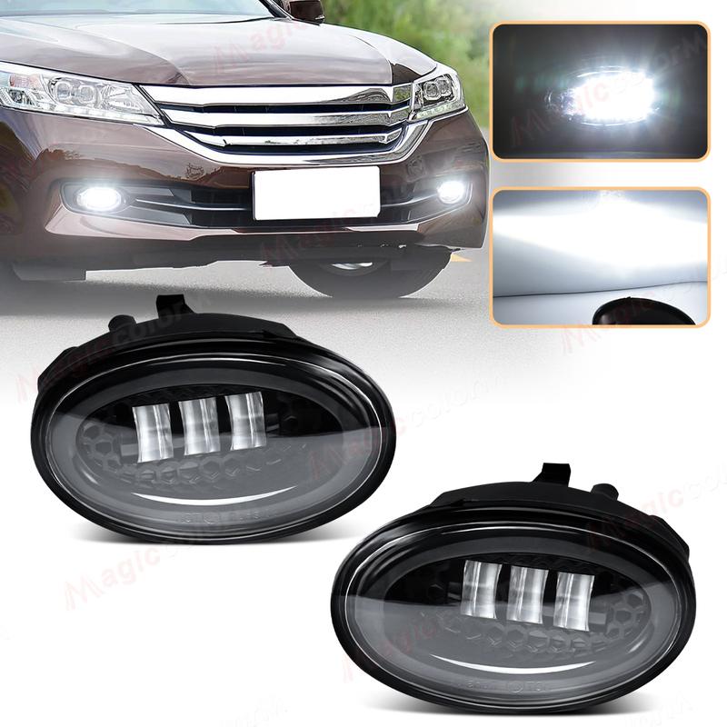 2 Pezzi Lampade Nebbiogeni LED Per Honda Accord 2008 2009 2010 2011 2012 2013 Per Civic 2009-2015 Per JAZZ FIT 2012-2014 Accessori Auto 12V