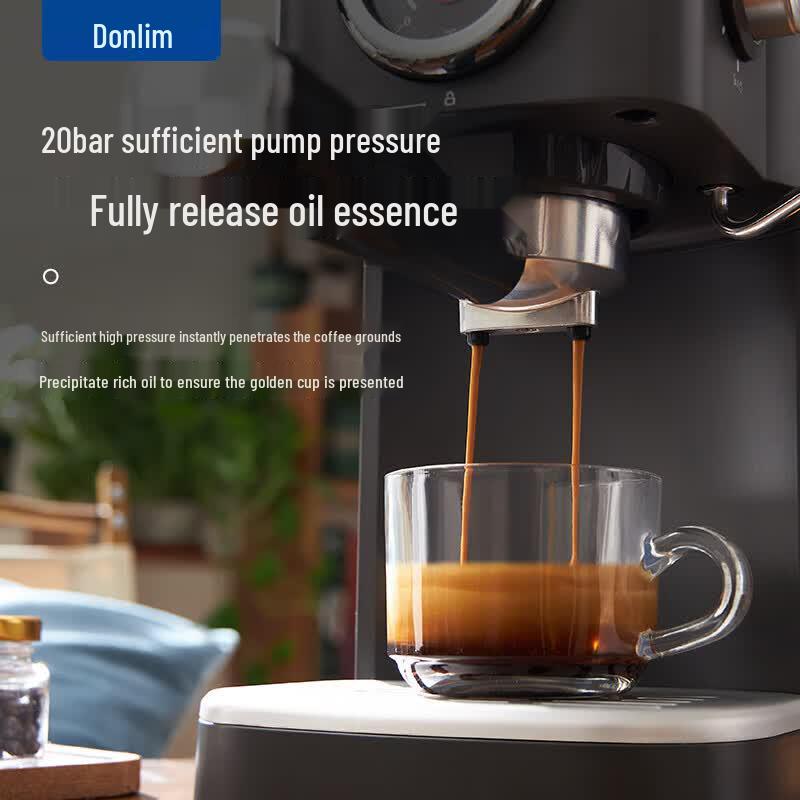 Donlim DL-6400 Semi-Automatic Espresso Machine CN plug (adapter included)