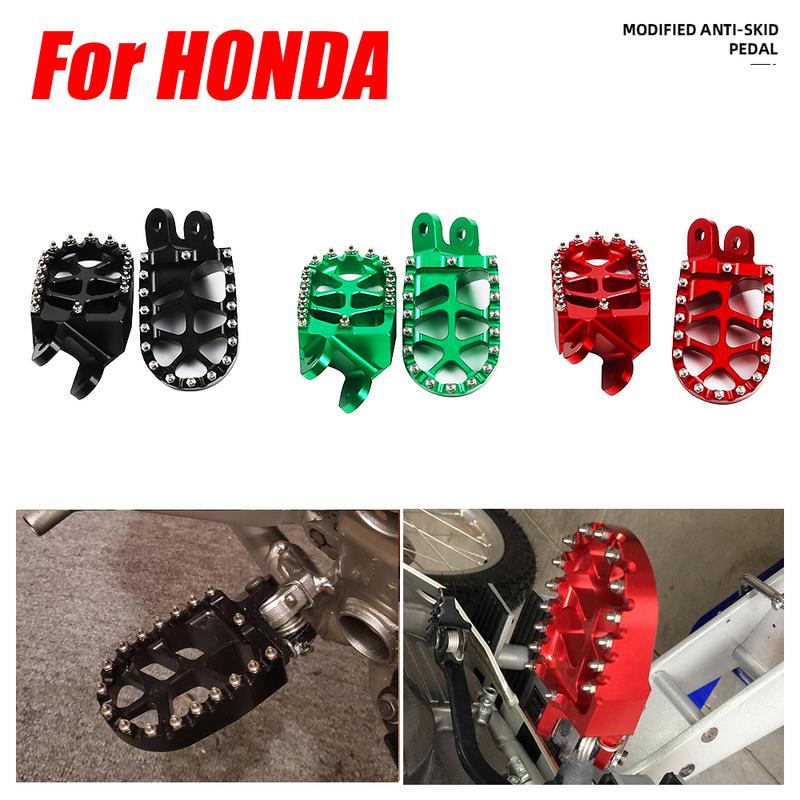 Motorcycle CNC Foot Pegs Rests Footrest Footpeg Pedals For HONDA AFRICA TWIN XRV 650 XRV 750 XRV650 XRV750 650XRV 750XRV 1990