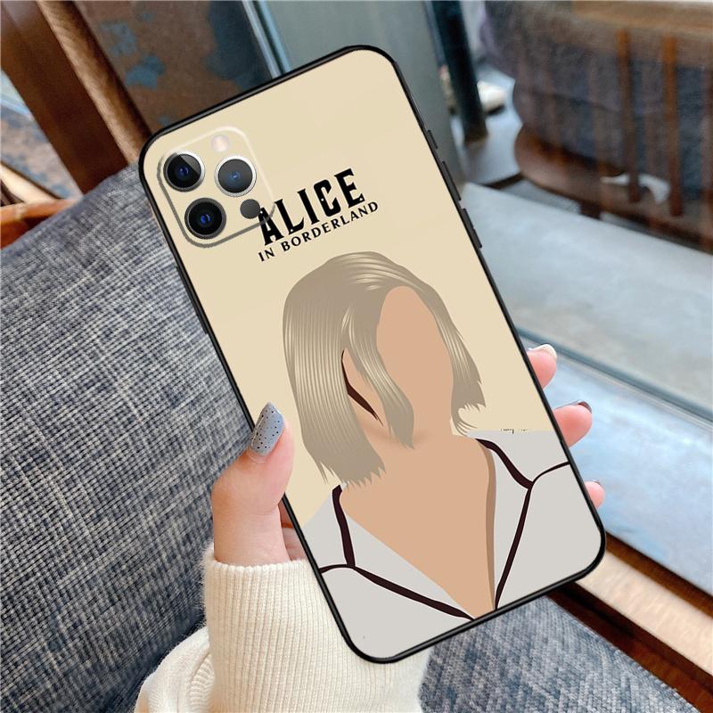 

Alice in Borderland Phone Case For iPhone 16 15 13 12 11 14 Pro Max 12 13 mini XR 15 16 Plus 16e Cover Shell iPhone 14Pro MAX