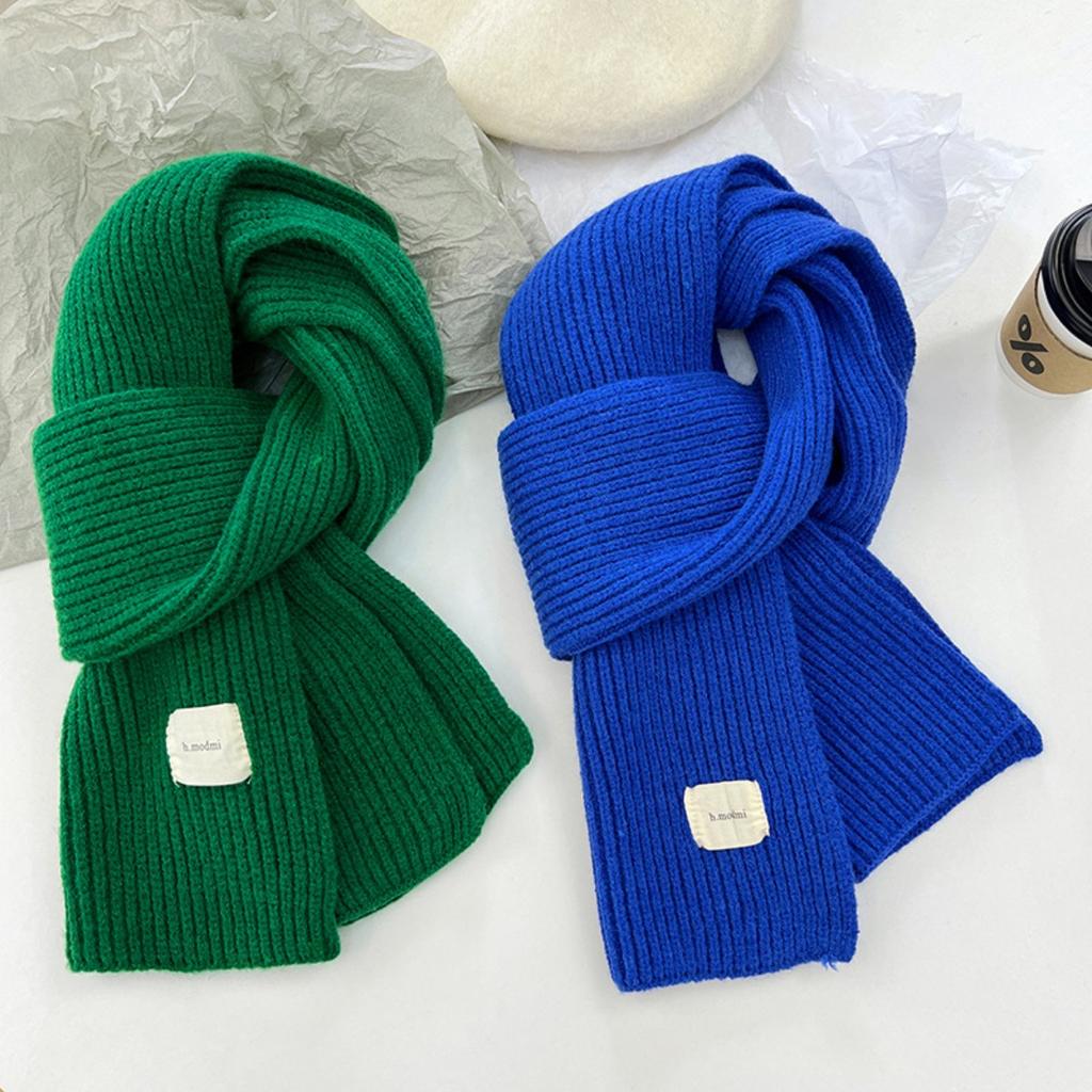 Knitted Scarf, Men's and Women's Styles, Thick Scarf, Woolen Scarf, Woolen Shawl