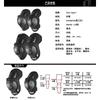 Motorcycle Knee Elbow Guards Set Men Cycling Protective Gear Safety Armor Windproof Anti-Fall Riding Equipment