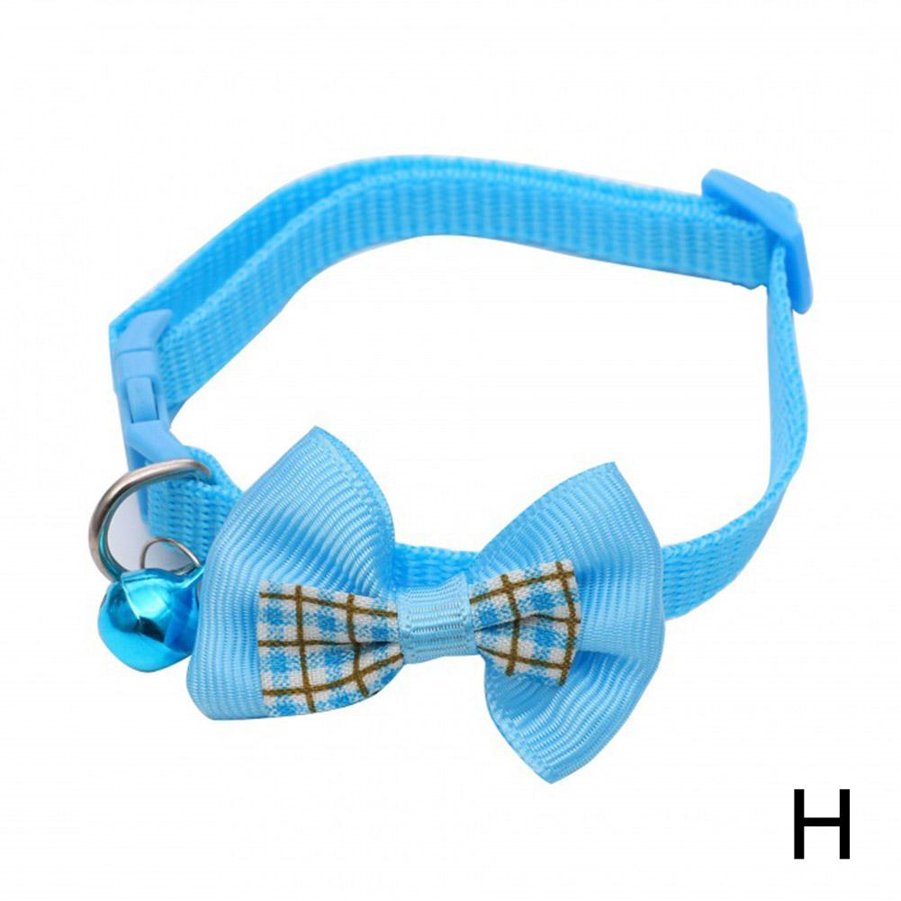 Cotton Cat Collar Puppy Bow Tie Kitten Safety Buckle Collar Adjustable Quick Release Pet Supplies Dog Collar Cat Accessories
