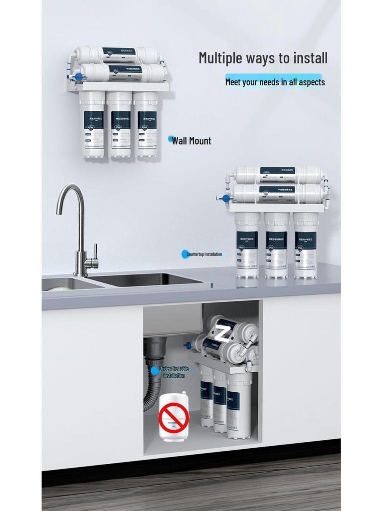 Universal Kitchen Tap Ultrafiltration Water Purifier and Pre-Filter