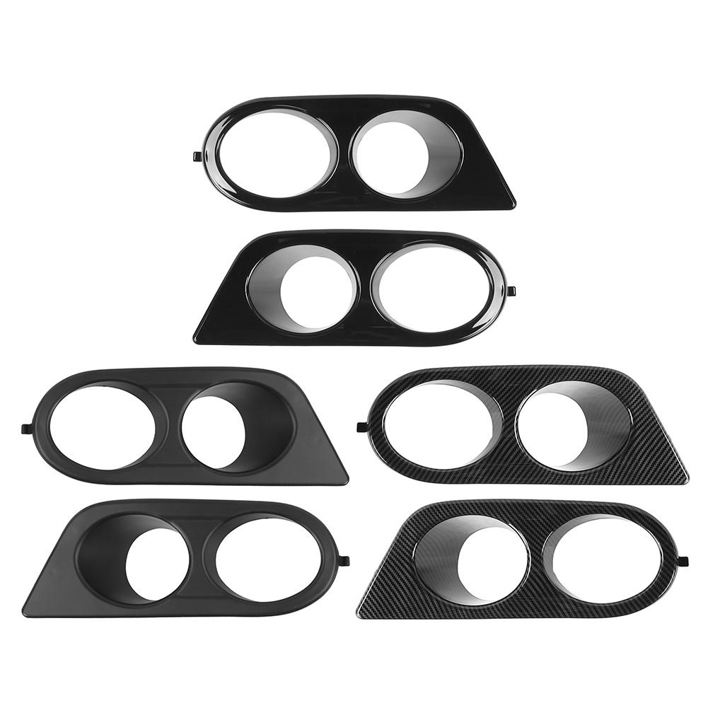 Bumper Foglight Guard Front Bumper Foglight Cover Dual Holes Car Accessory Fit for E46 M3 2001‑2006 Front Foglight Cover