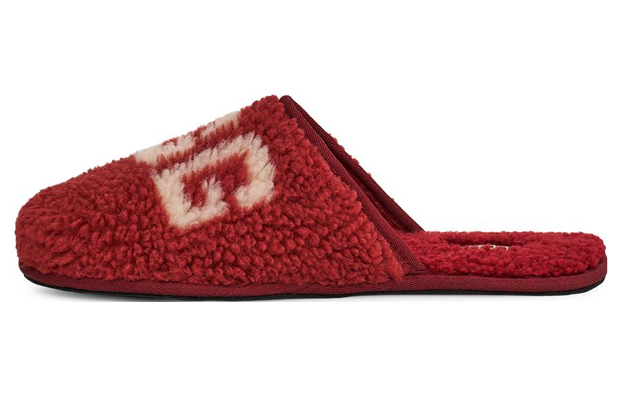 UGG Brogues Closed Toe, Home Cotton Slippers Red 1134851-RWN 42