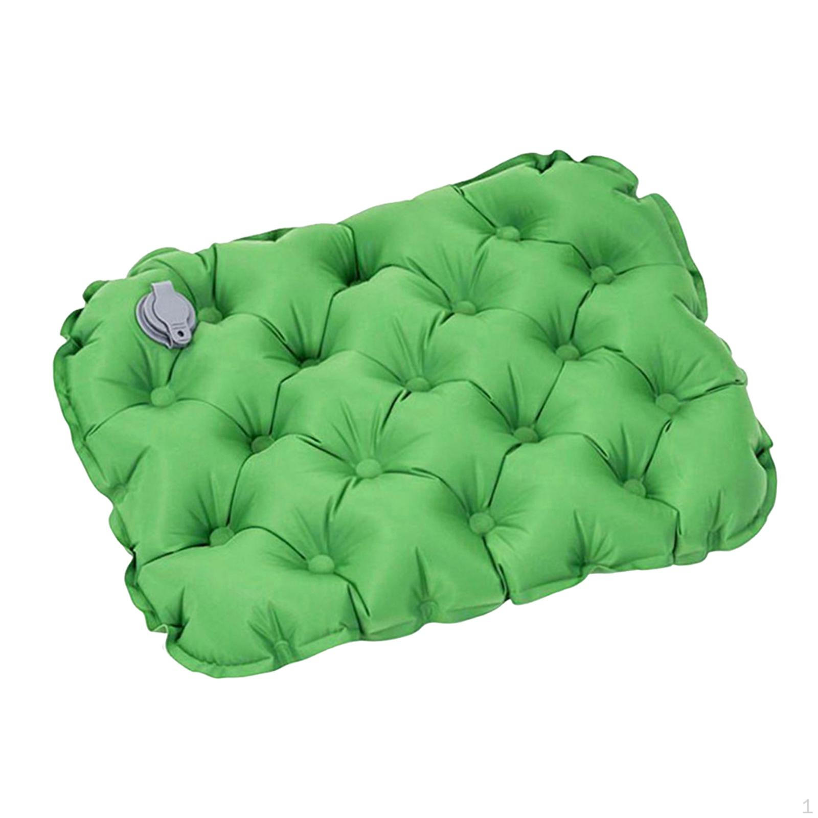 Надувная подушка для сиденья Воздухопроницаемая Складная Подушка для офисного стула Стадион для green 1365₽