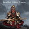 Creative Black God Sun Wukong Car Ornaments Car Center Console Decoration Car Figures Kawaii Desktop Decoration Fans Gifts