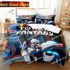 3D Game Tower of Fantasy Anime Bedding Set Duvet Cover Full Queen King Size Pillowcase Bed Print Aldult Kid Bedroom Single Twin