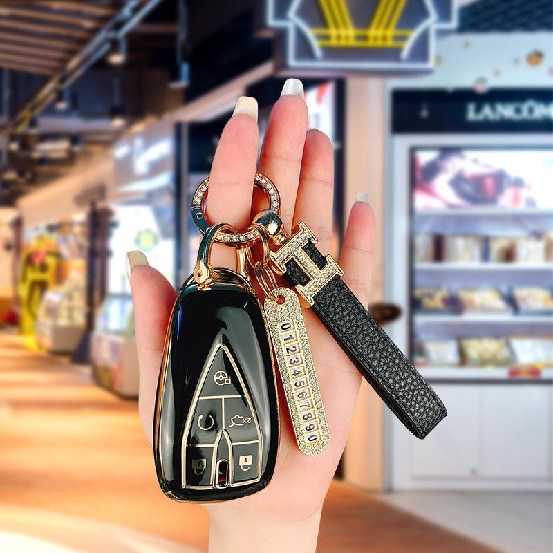 Compatible Car Key Cover for Changan CS75plus, Yidong CS55, CS35plus, and Oshan X5/X7 Models