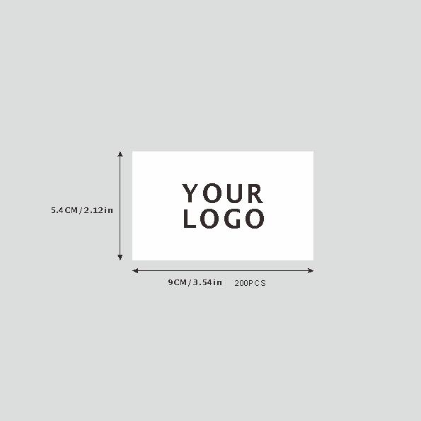 200 Pcs Small Batch Customized Business Cards Personalized Printing and Fast Printing (as the picture,9x5.4cm)