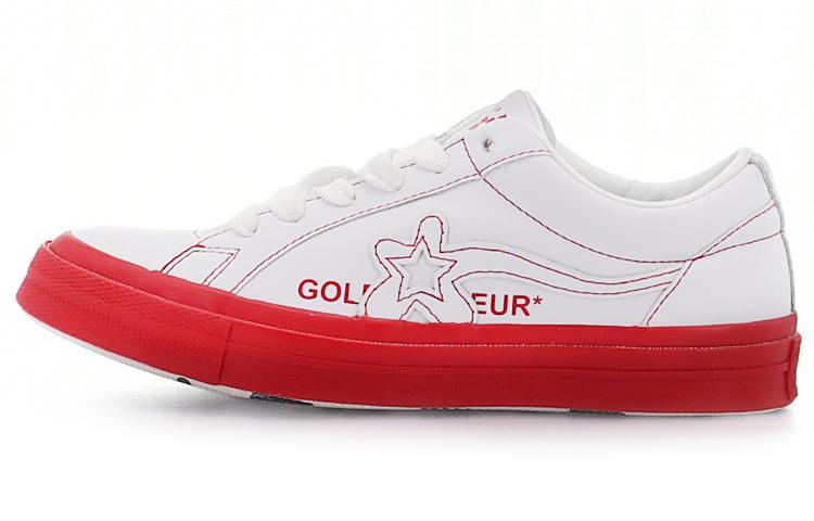 One Star Golf Le Fleur x One Star Converse Ox Racing Red 164026C 35
