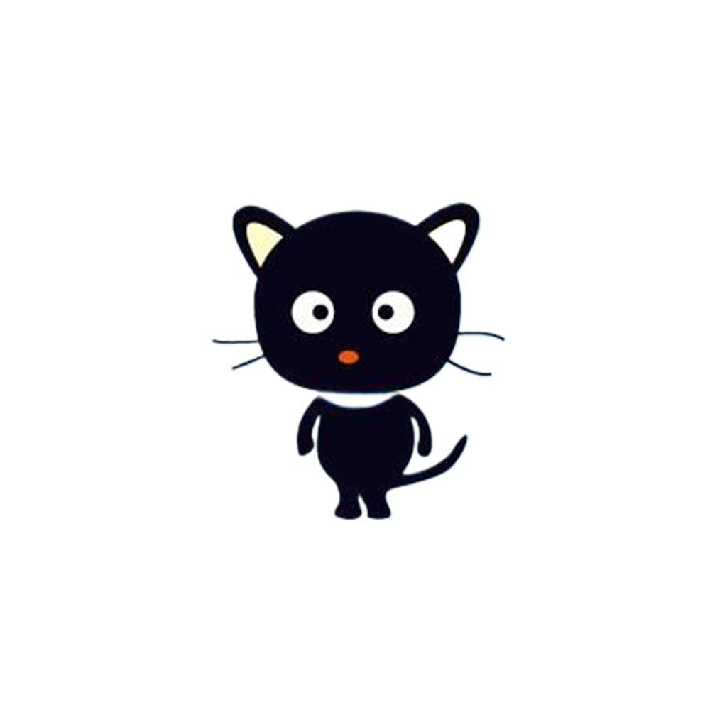 Autocolante autoadezive pentru pisici din desene animate pentru decorare. Autocolante de comutare simple și detașabile