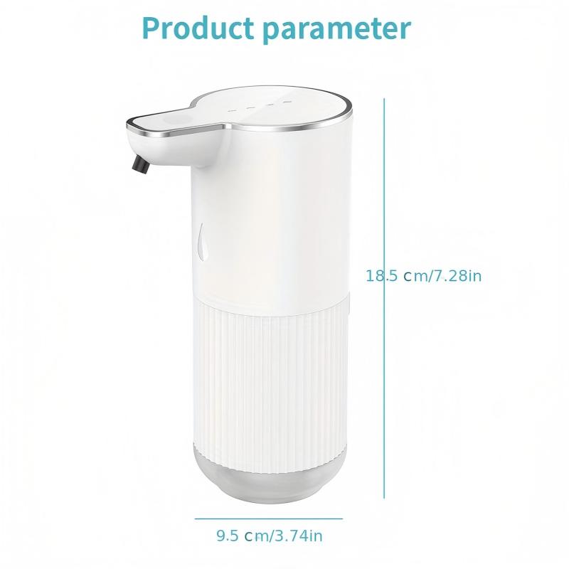 350ML Light Display Tabletop Or Wall-Mounted ABS Material IPX5 Waterproof Infrared Induction Automatic Sensor Soap Dispenser