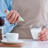 Milk Frother Rechargeable Handheld Frother Removable Kitchen Gadgets Reusable Baking Tool for Home Restaurants Coffee Shop