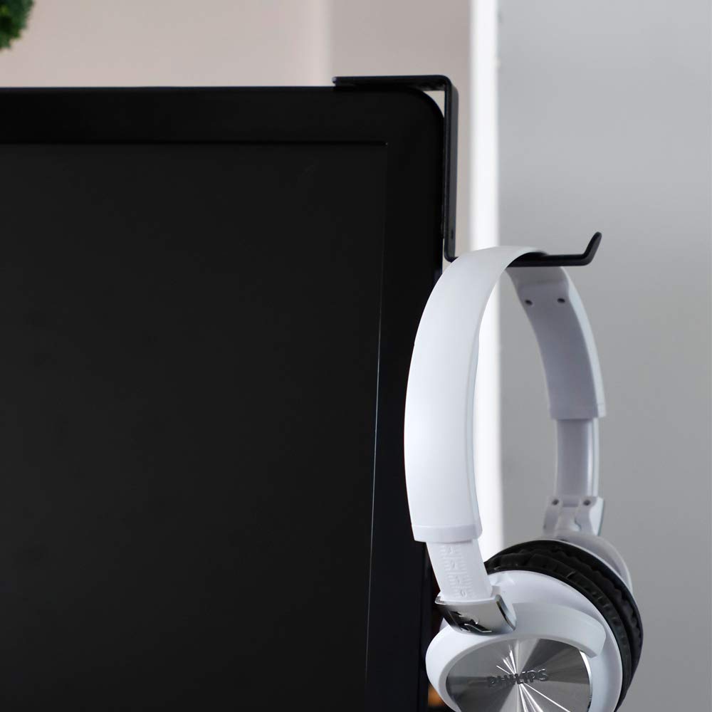 Metall-Kopfhörer-Ständer Kopfhörer-Tischständer Ideal für Bluetooth-Ständer, Haken, Aufbewahrung, PC, Kopfhörer, Ohrhörer.