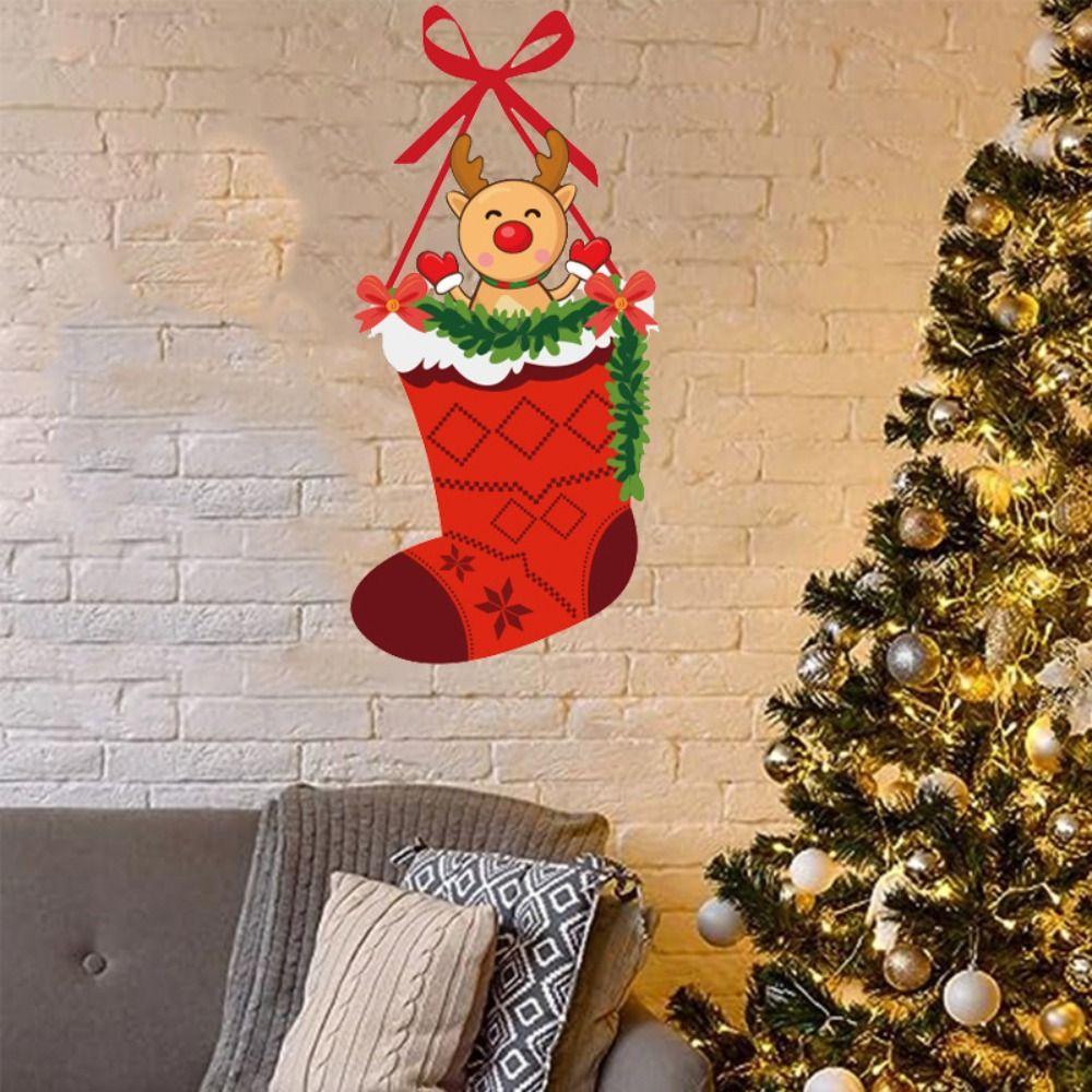 5pcs Creative Door Hanging Exquisite Door Pendant Christmas Door Frame Decoration  Festive