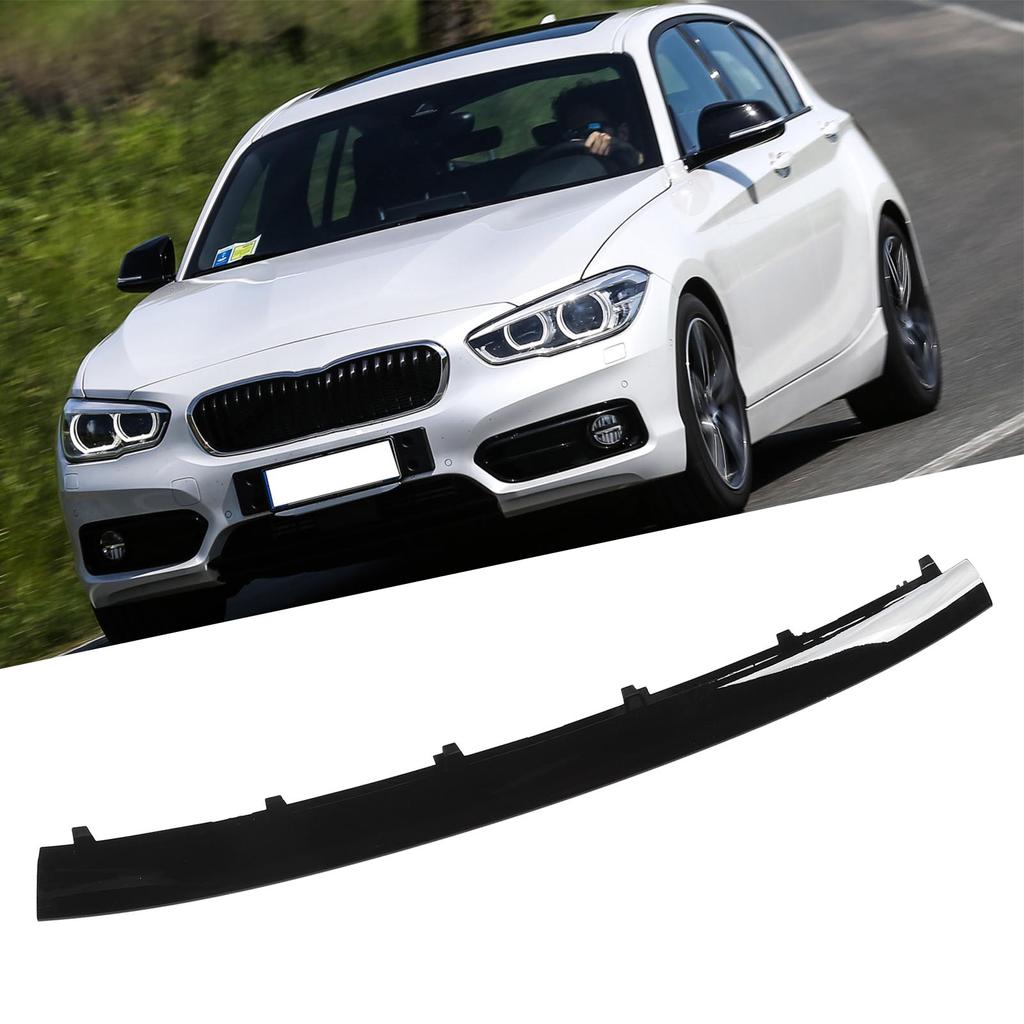 Frontstoßstangenverkleidung, schwarz glänzend, untere Frontstoßstangenverkleidung, 51117371726 für 1er F20 F21 Sport Urban Line LCI 2016 bis 2019