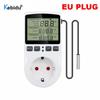 EU/US/FR/BR Timer Socket Thermostat Digital Temperature Controller Socket Outlet With Timer Switch Sensor Probe Heating Cooling