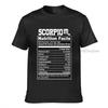 Scorpio Tshirt Scorpio Nutrition Facts Zodiac Shirt Astrology Shirt Gift For Scorpio Scorpio Birthday Gift Zodiac