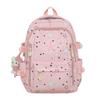 Japanese & Korean Style Backpack for Middle School Girls – Trendy Star Design, Ideal for School & Outings