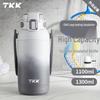 TKK 1100ml Outdoor Dual-Drink Insulated Bottle