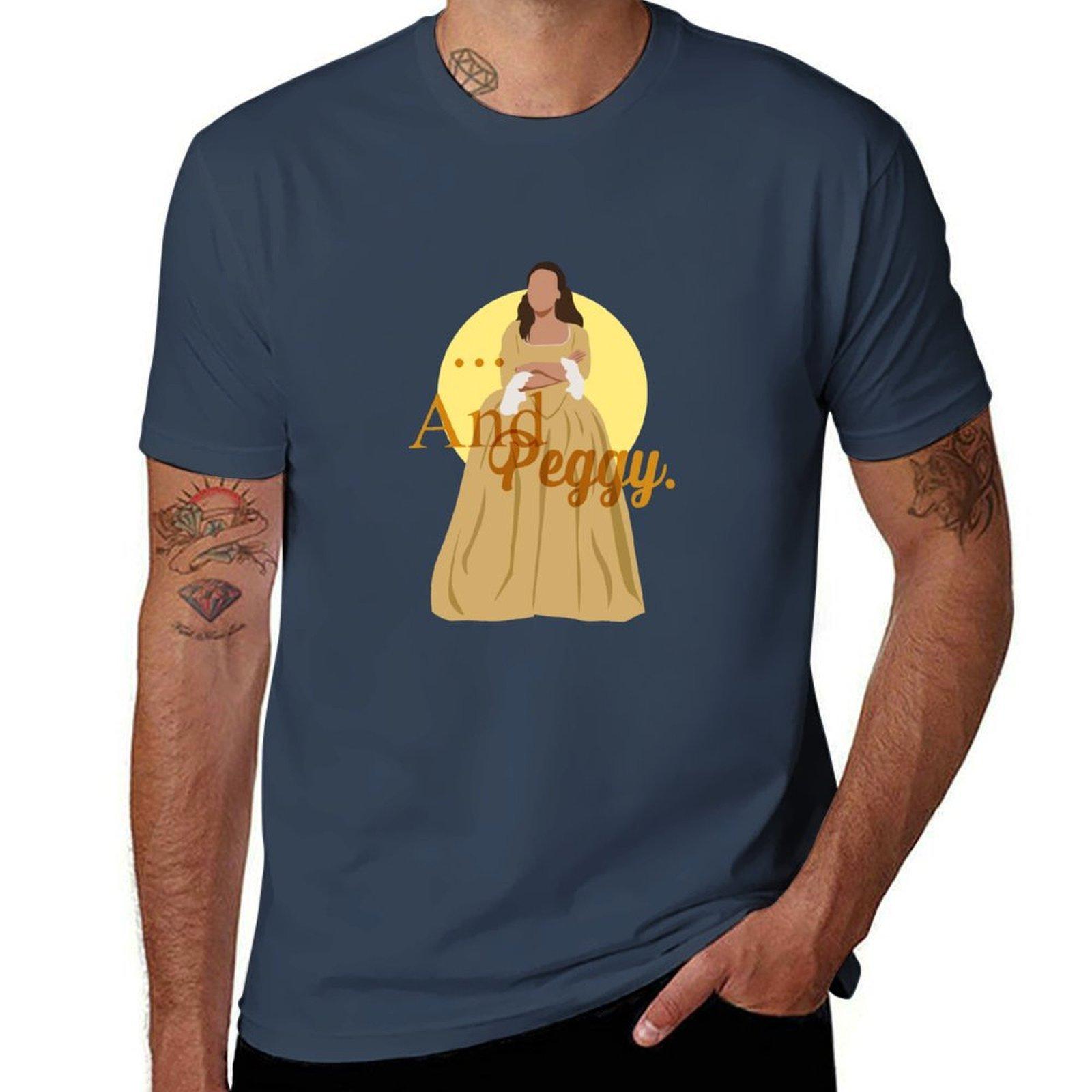 Peggy Schuyler And Peggy Tshirt Big Size Loose Fit Tee Shirt S