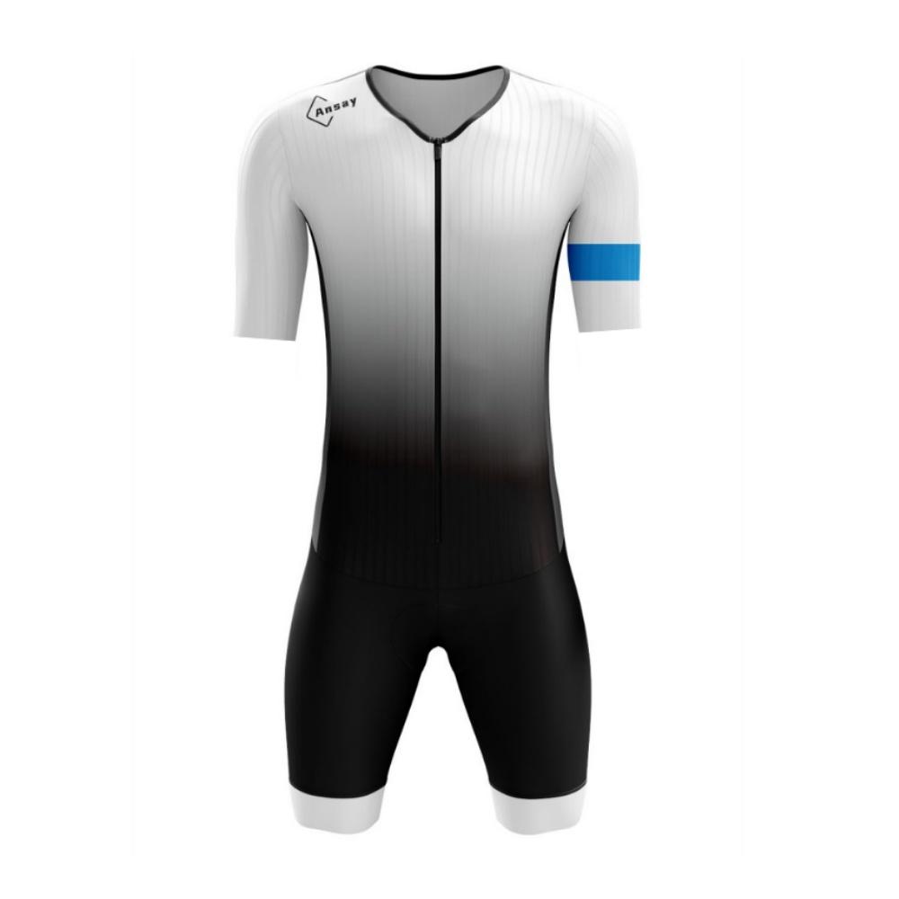 Spoprt Men's Short Sleeve Triathlon Suit Cycling Sportswear Bike Tights Mtb Jumpsuit Bicycle Clothing Ropa Conjunto Hombre