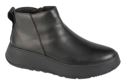 F-Mode, Womens Black Lace-up Shoes