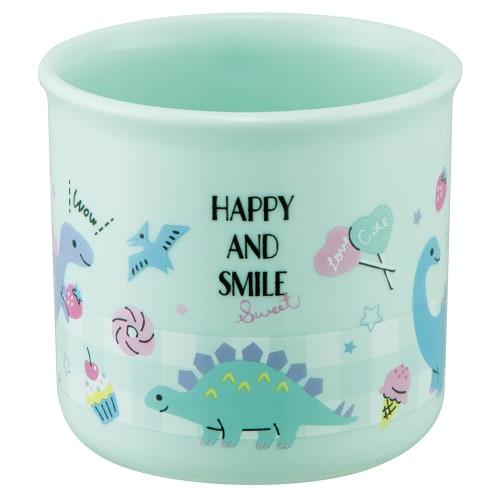 Skater Children's Plastic Lunch Cup, 200ml, Dishwasher Safe, Made In Japan, Happy & Smile Rainbow Design, Girl's KE4AAG-A