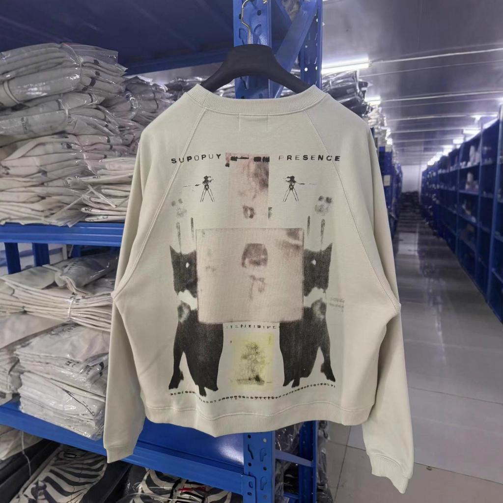 ERD Melancholy Vintage Washed Heavyweight Sweatshirt - Second Gen Round Neck