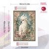 Beautiful cockatoo Pattern  3pcs 100% Round Full Drill 5D DIY Diamond Painting Embroidery Cross Stitch Rhinestone Décor