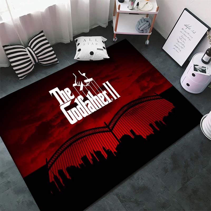 Classic The Godfather Mafia Retro Carpet Rugs for Living Rooms Bedroom Home Decor Non -slip Floor Mats Kitchen Mat Luxury Gifts