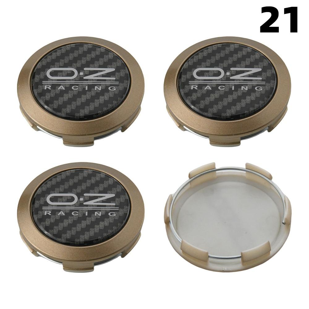 1Set/4PCS 64MM OD / 62MM ID Cap For Rims OZ Logo Wheel Center Cap Sport Car Wheel Cover Hub caps