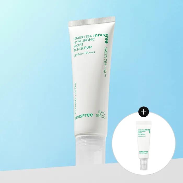 Green Tea Hyaluronic Acid Moisture Serum SPF50+ PA4+ 50mL