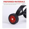 Household Grass Brush Cutter Wheel Manual Grass Trimmer Lawn Mower Wheels Weed Whacker Wheels Universal Garden Accessories