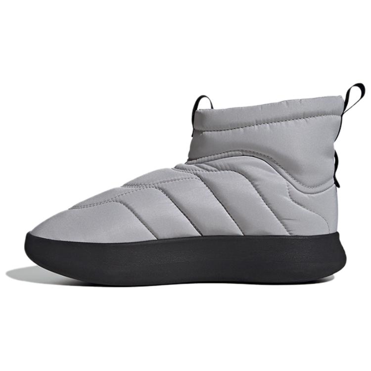 adidas Adipuff Нескользящие Устойчивые к истиранию Высокие Повседневные Кроссовки Унисекс Серые JR0071 43