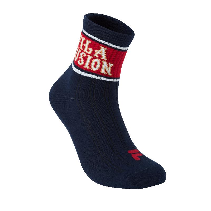 FILA FUSION Couple Mid-Calf Socks S