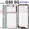 Middle Housing Frame For Motorola Moto G50 G50 5G XT2137-1 XT2137-2 XT2149-1 Middle Frame Cover Bezel Panel Flex Cable Parts