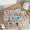 Portable Magnetic Rhinestone Heart Phone Holder