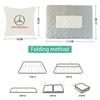 D5Car Pillow Quilt Dual-use Air Conditioning Blanket Cushion For Mercedes Benz W203 W204 W205 W206 W212 CLK GLA B C E S Accessorie