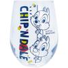 Sunart Disney Round Glass Chip and Dale Face Made In "Chip 'n' Dale" Tumbler, Approx. 330ml, Design, Merchandise, Tableware, Glass, Japan, SAN4044-5