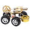 Stirling Car Engine Model Miniature External Combustion Power Exquisite Physics Science Kit for Expe