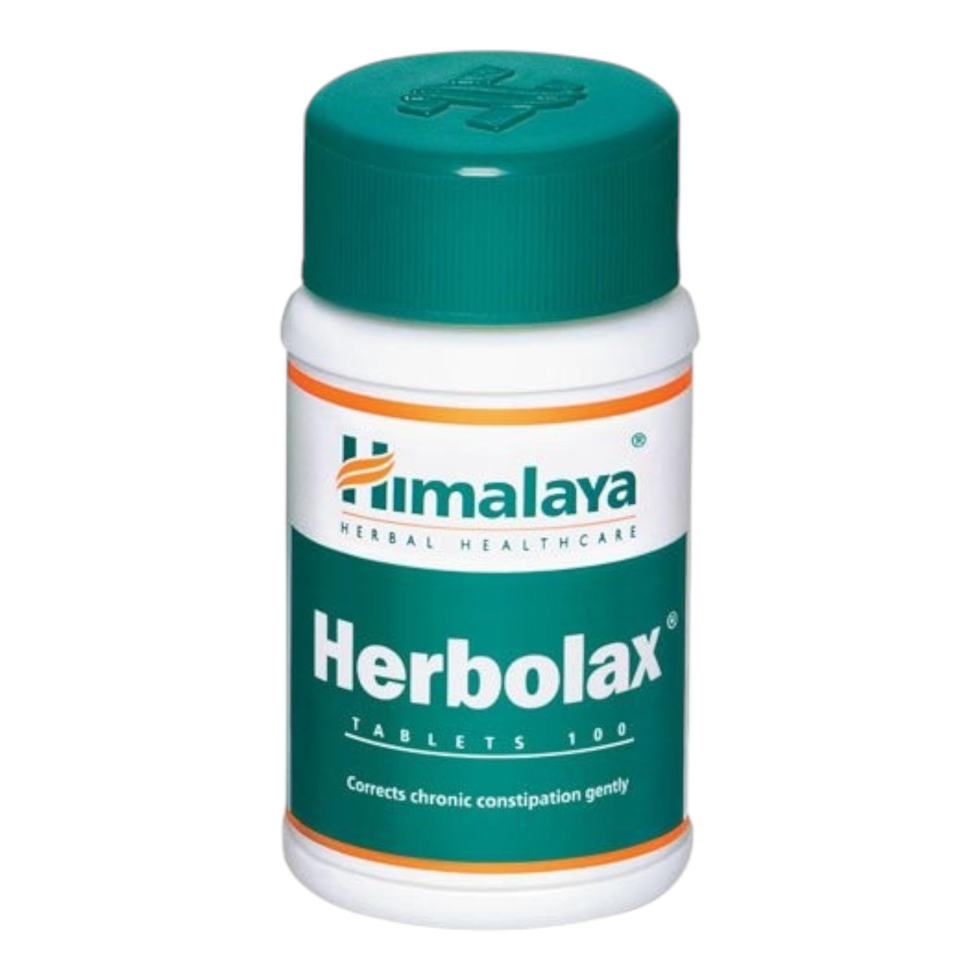 

Himalaya Herbolax Tablets 100 Count Gentle Natural Bowel Regulator for Constipation Relief and Digestive Comfort