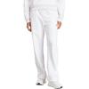 New Adidas Embossed Monogram Fleece Pants Knitted Sports Pants Women's White IJ9627