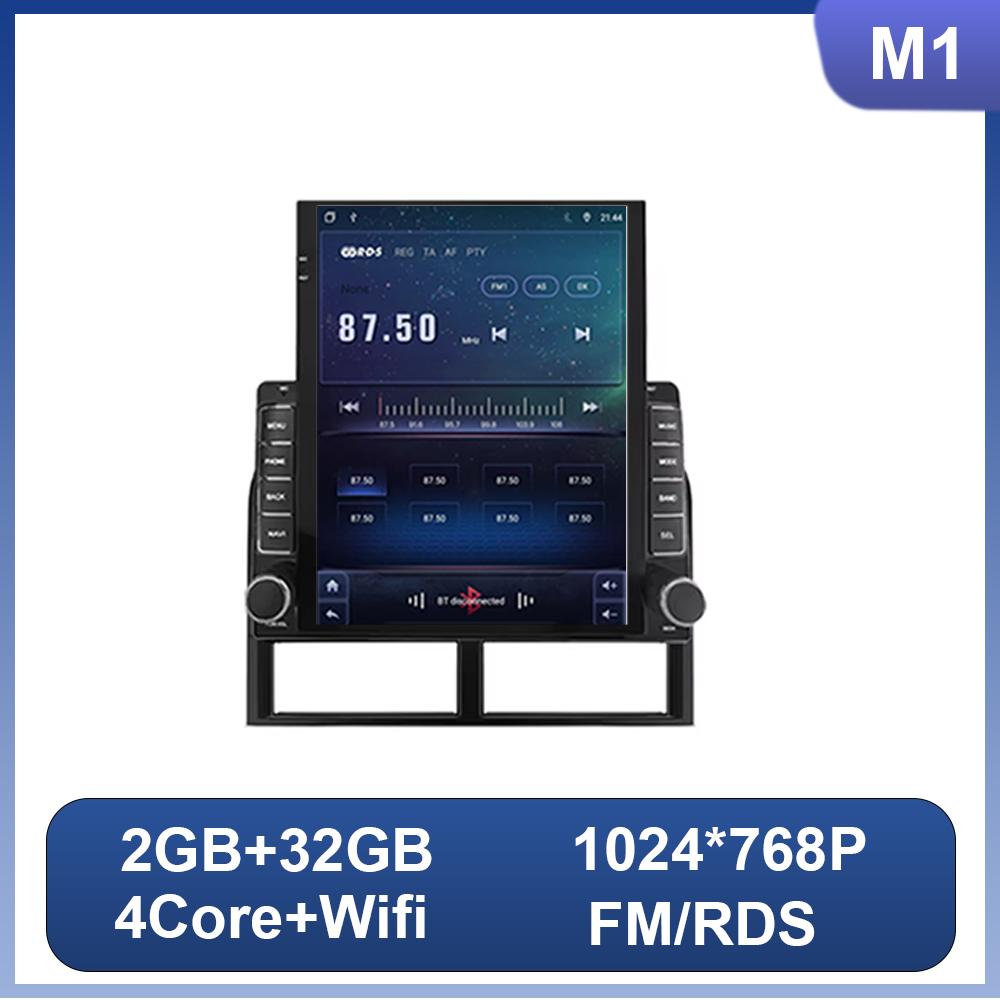 

9,7-дюймовый вертикальный экран Android 14 автомобильное радио для Jeep Grand Cherokee II WJ 1998-2004 для Tesla Style автомобильный видеоплеер без 2din