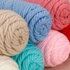 5 Pcs Cotton Select Yarn 17.63oz/500g, Light Worsted Thick Yarn for Knitting Baby Wool Crochet Scarfcoat Sweater Weave Thread